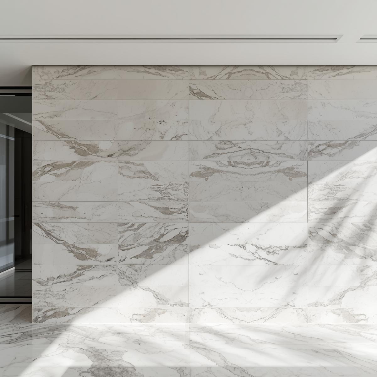 marble work on luxury house wall Scissor Lifts Rental