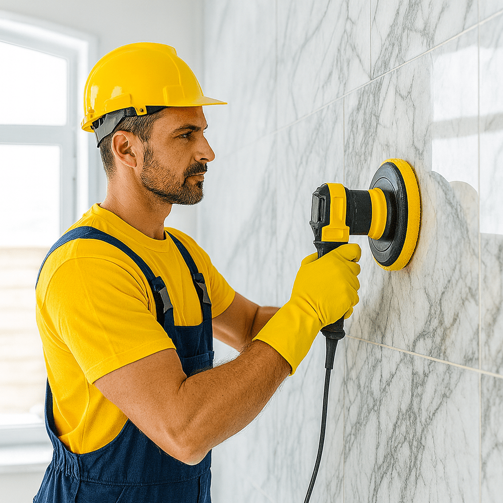 Marble polishing services in Saudi Arabia by Glorek