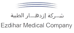 Ezdihar Medical Company logo - Relying on Glorek's safe operations.