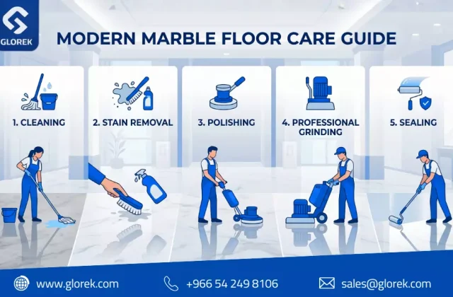 How to Bring Back the Mirror-Like Shine of Marble Floors